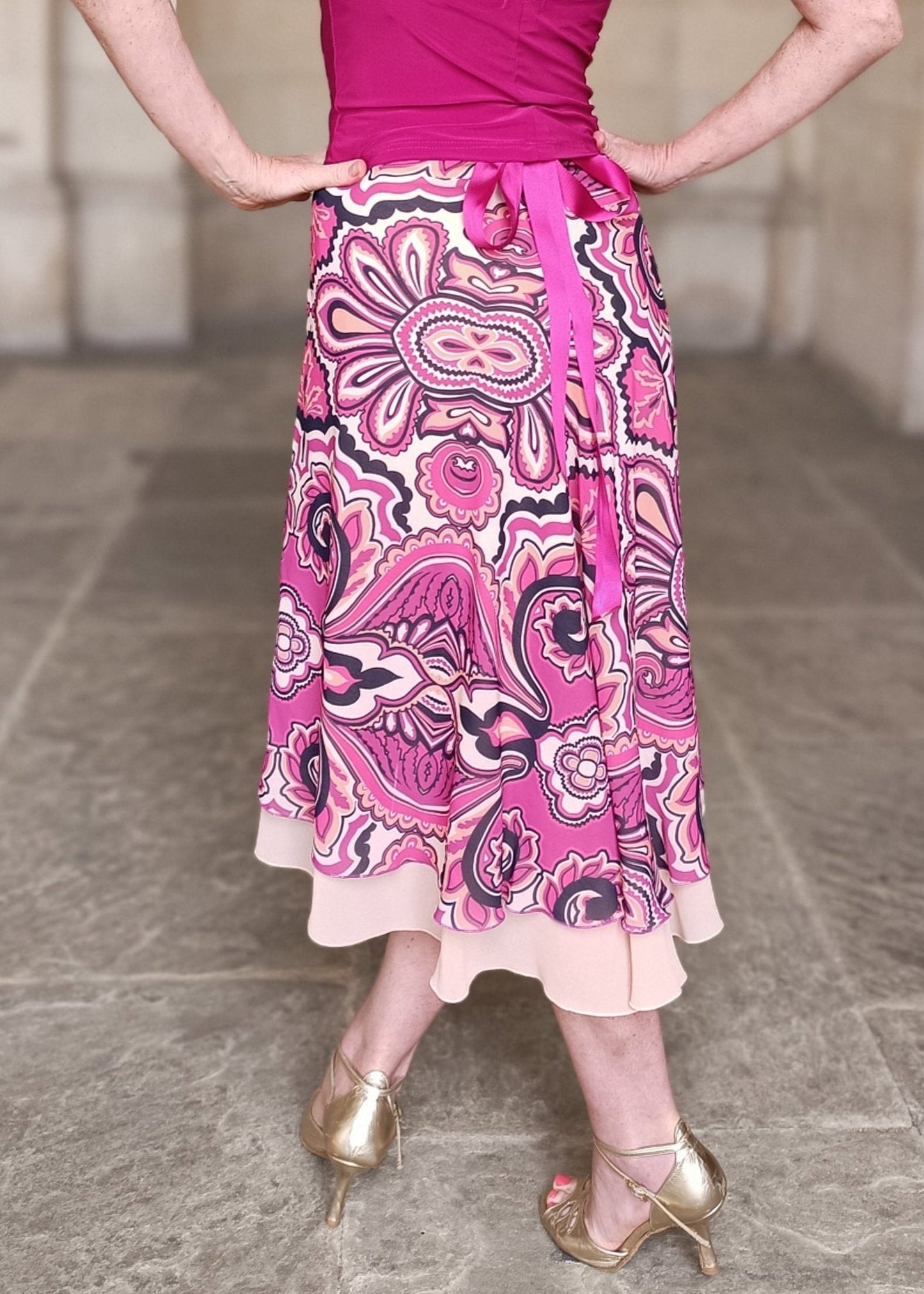 TANGO CHIFFON WRAP SKIRT