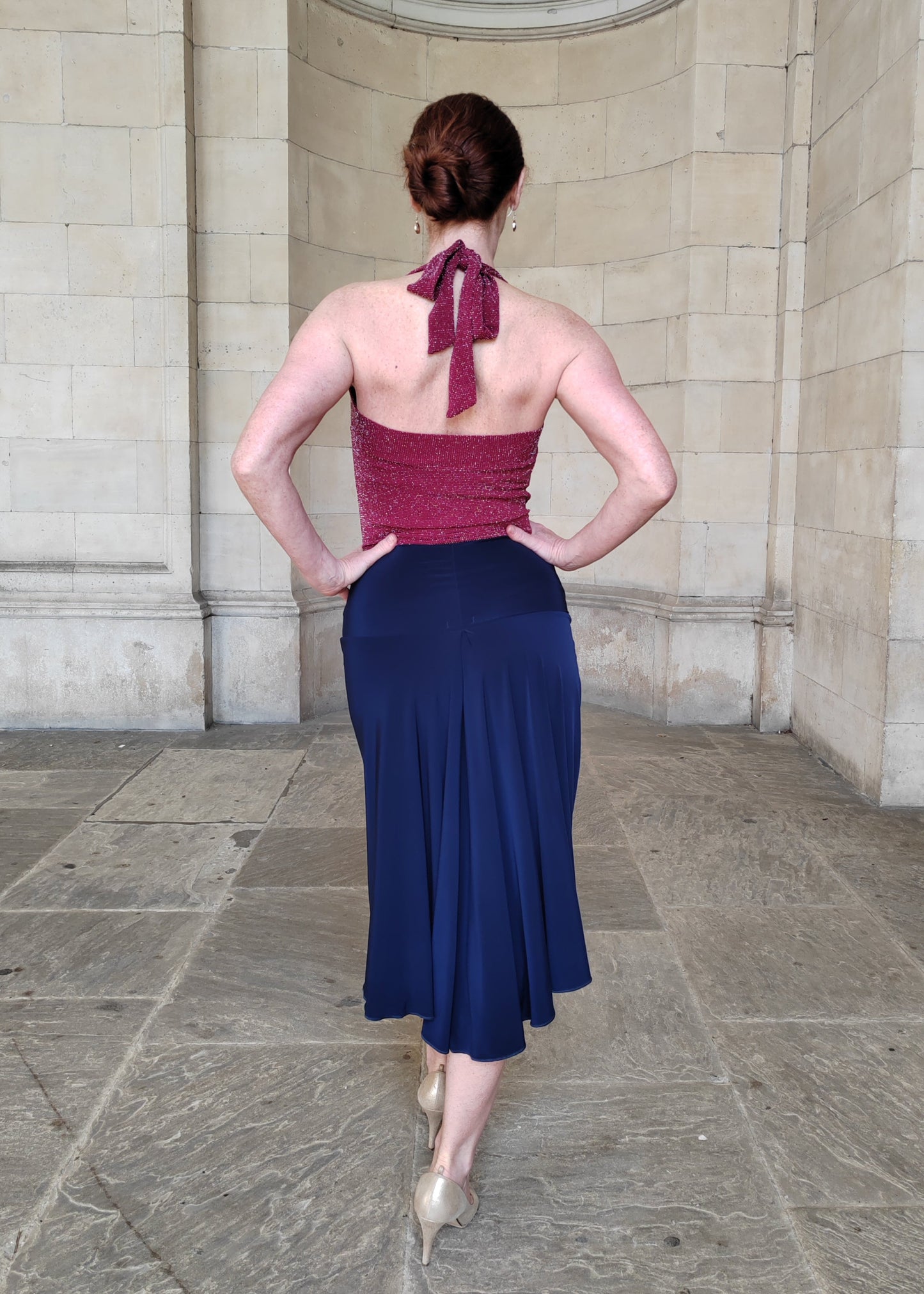 MARISA Floaty tango with front slit