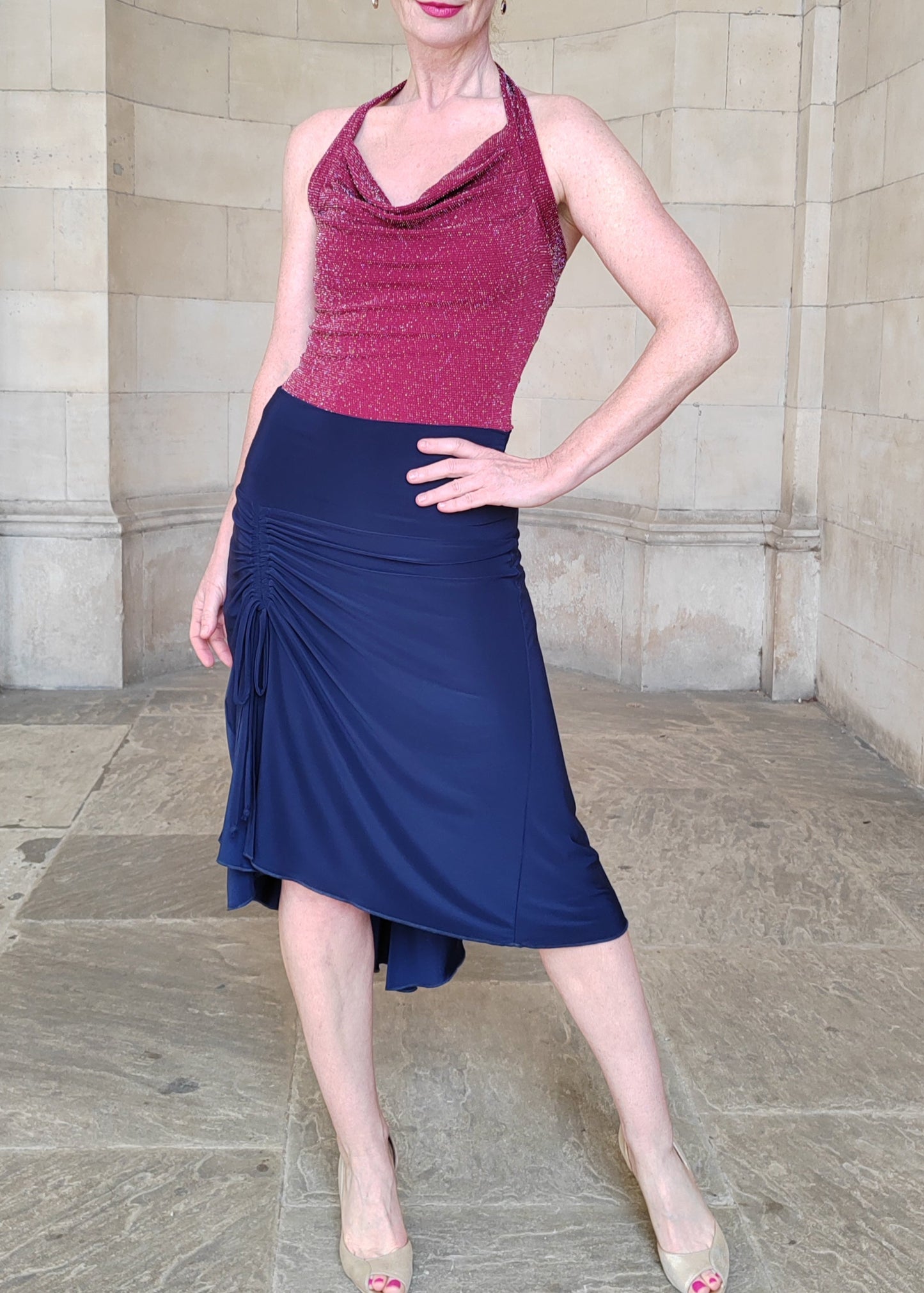 MARISA Floaty tango with front slit