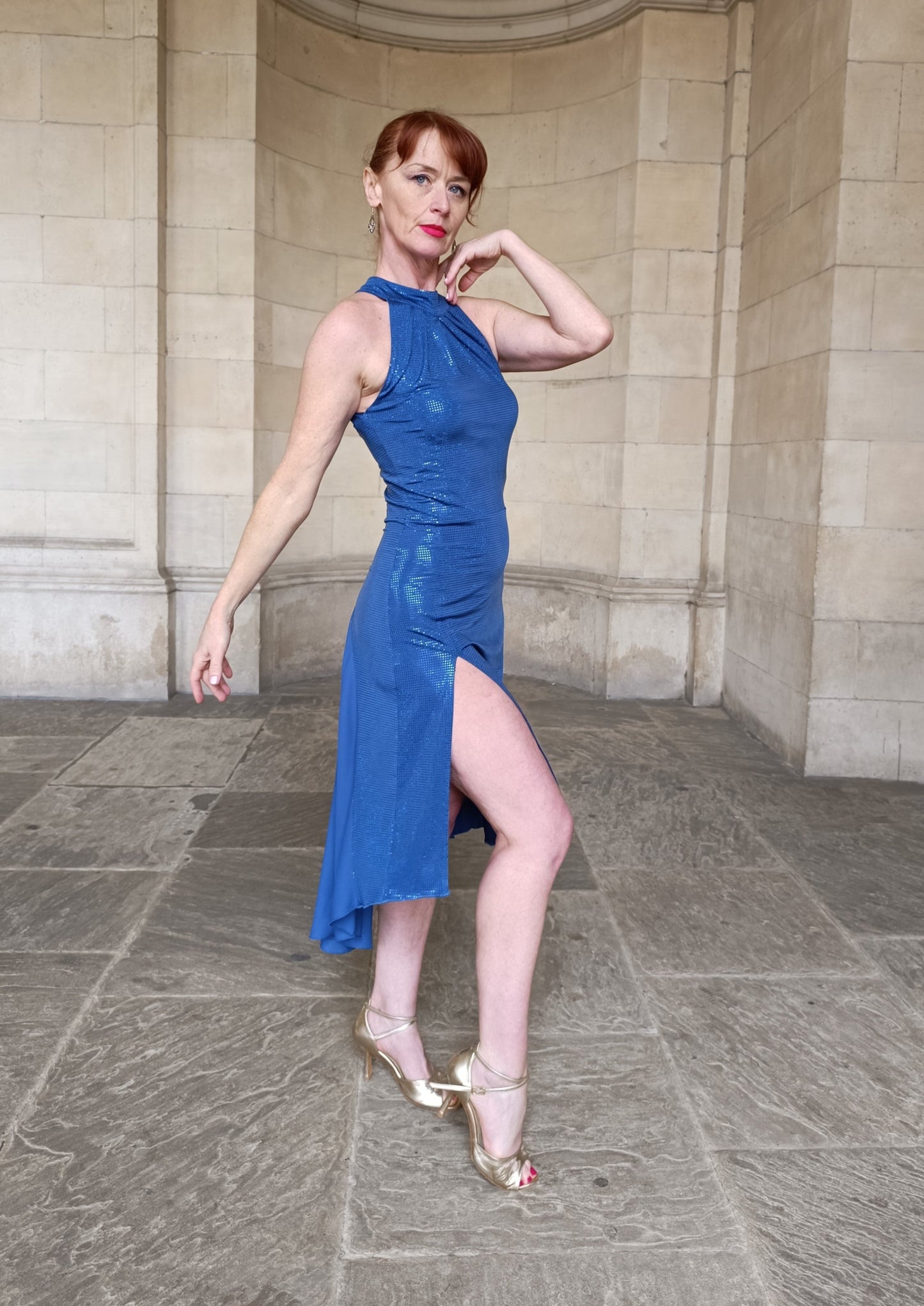 BELINDA PRO Tango Lurex dress