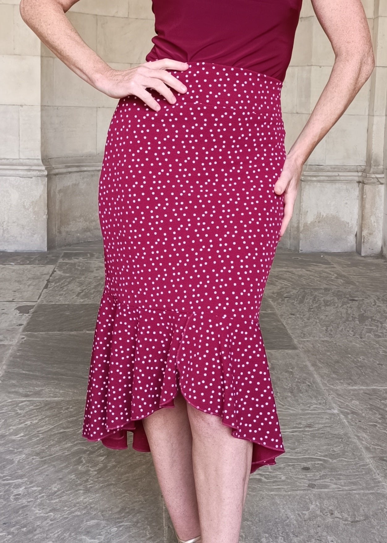 ELISA Tango frill skirt
