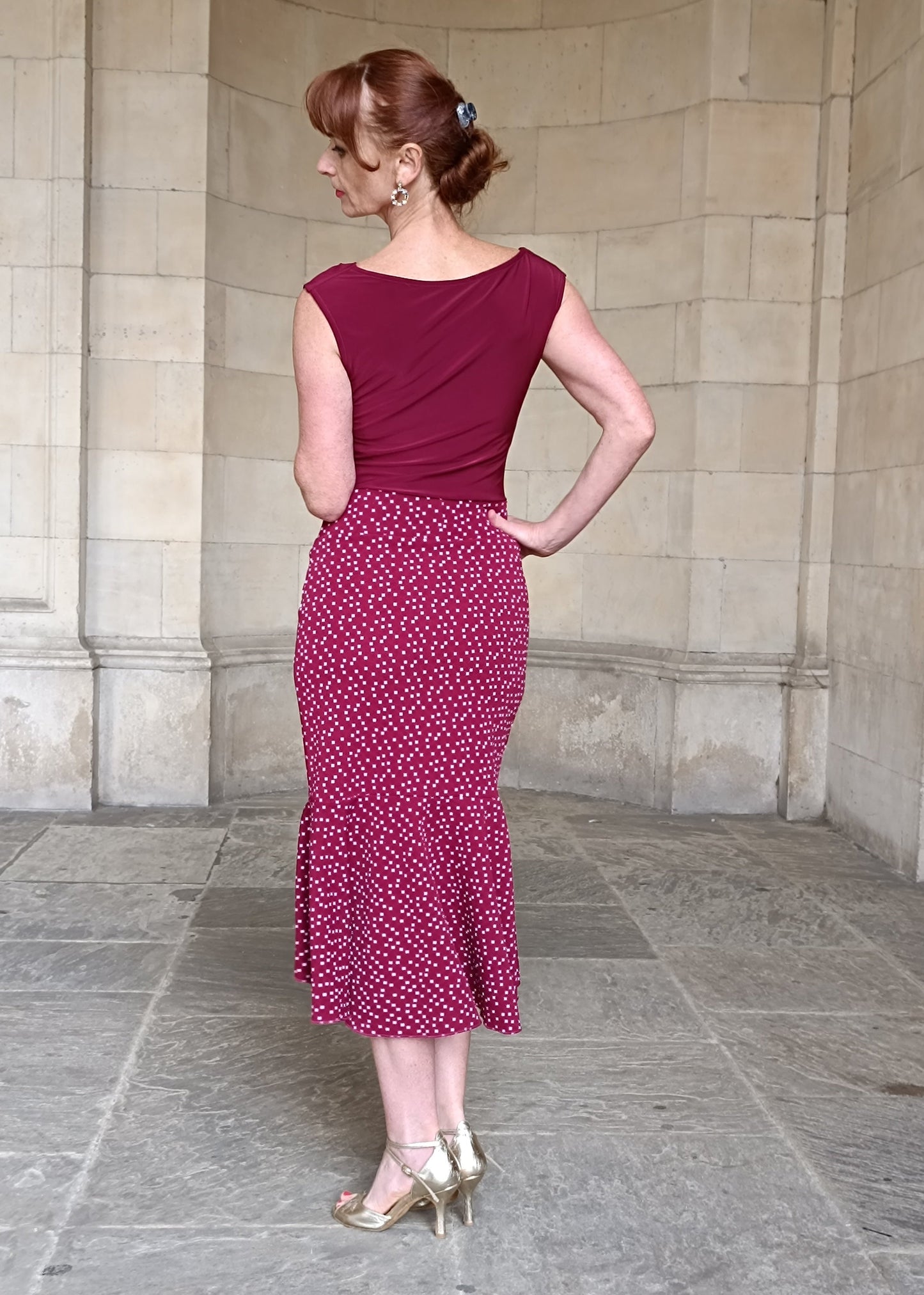 ELISA Tango frill skirt