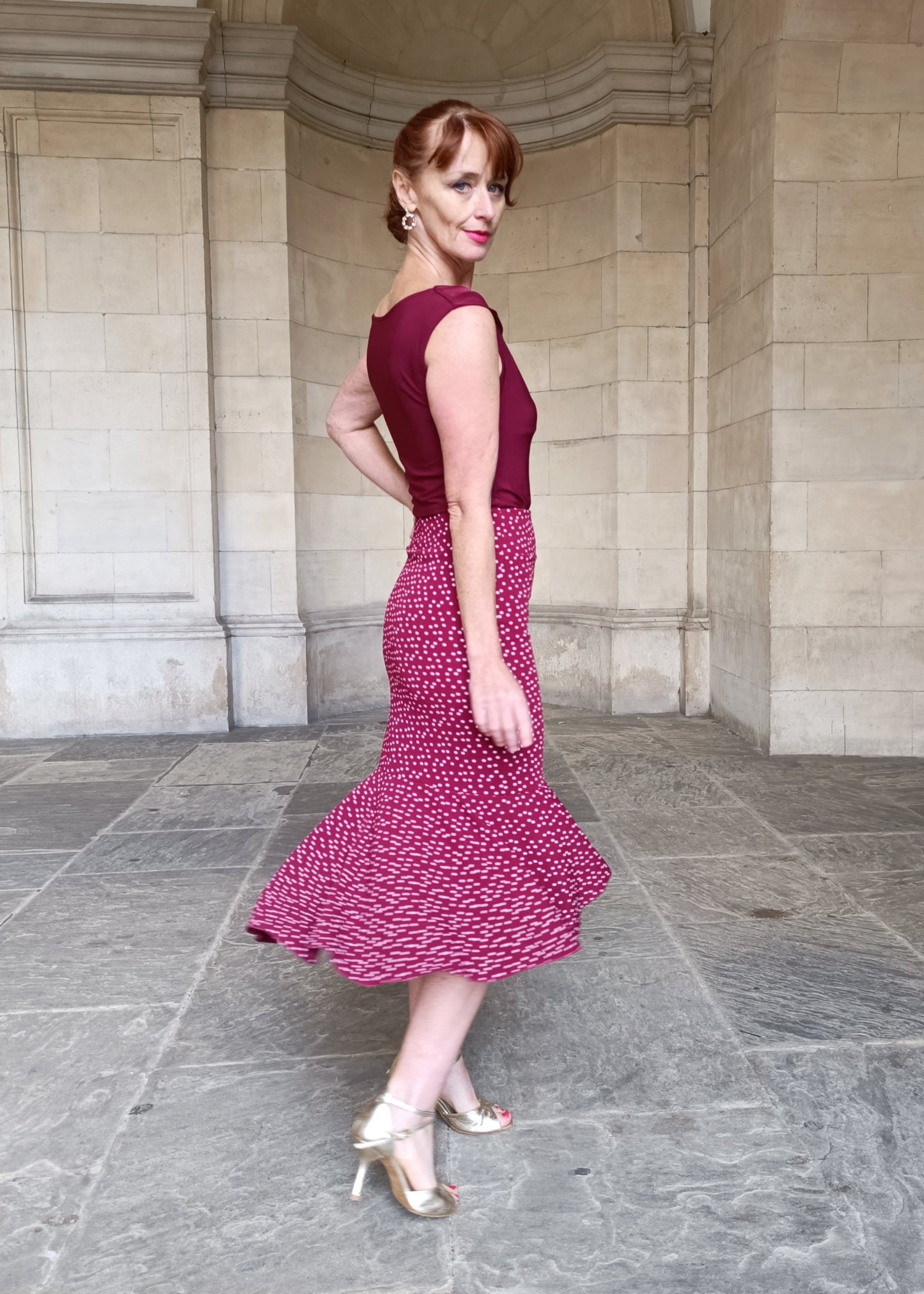 ELISA Tango frill skirt