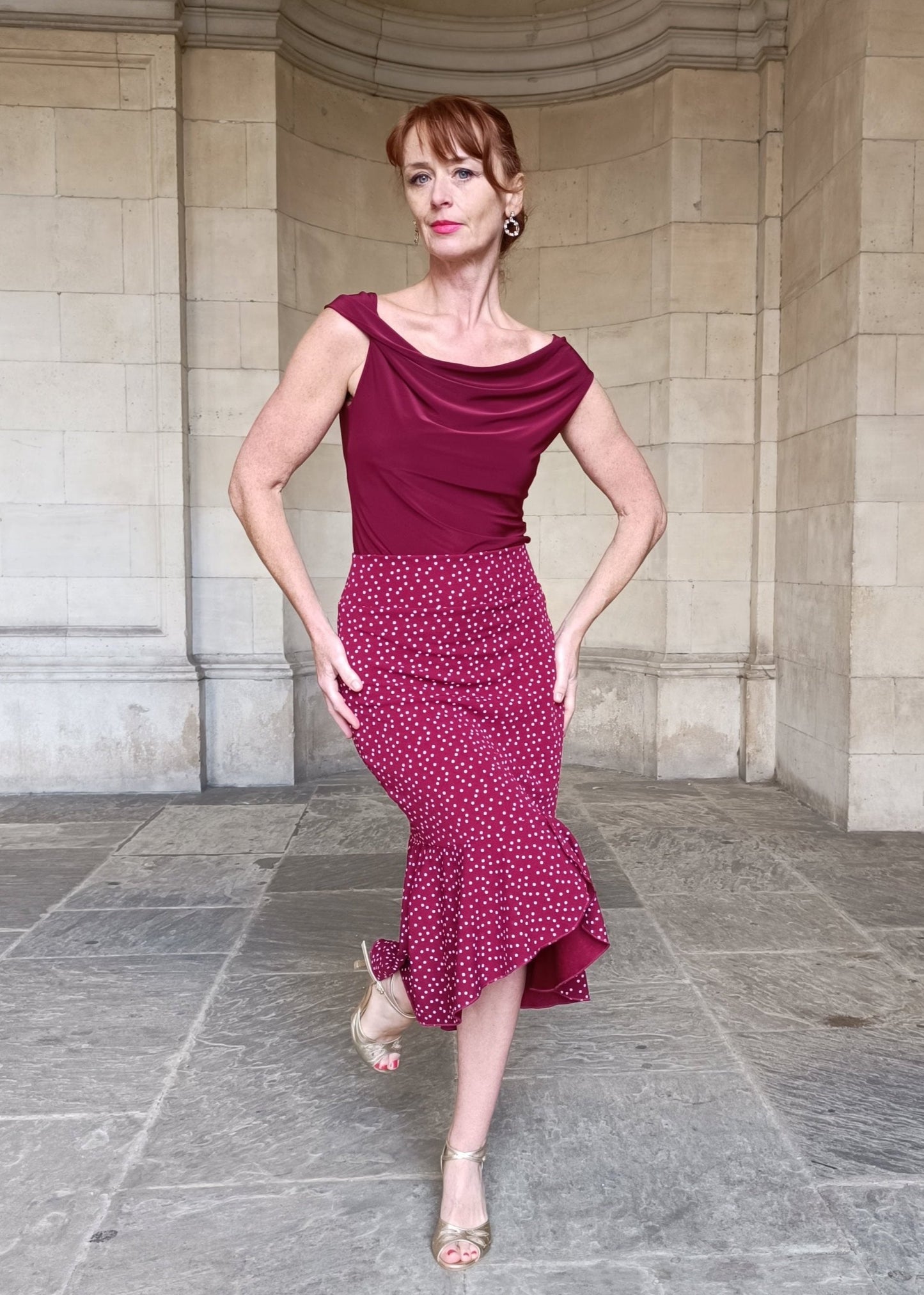 ELISA Tango frill skirt