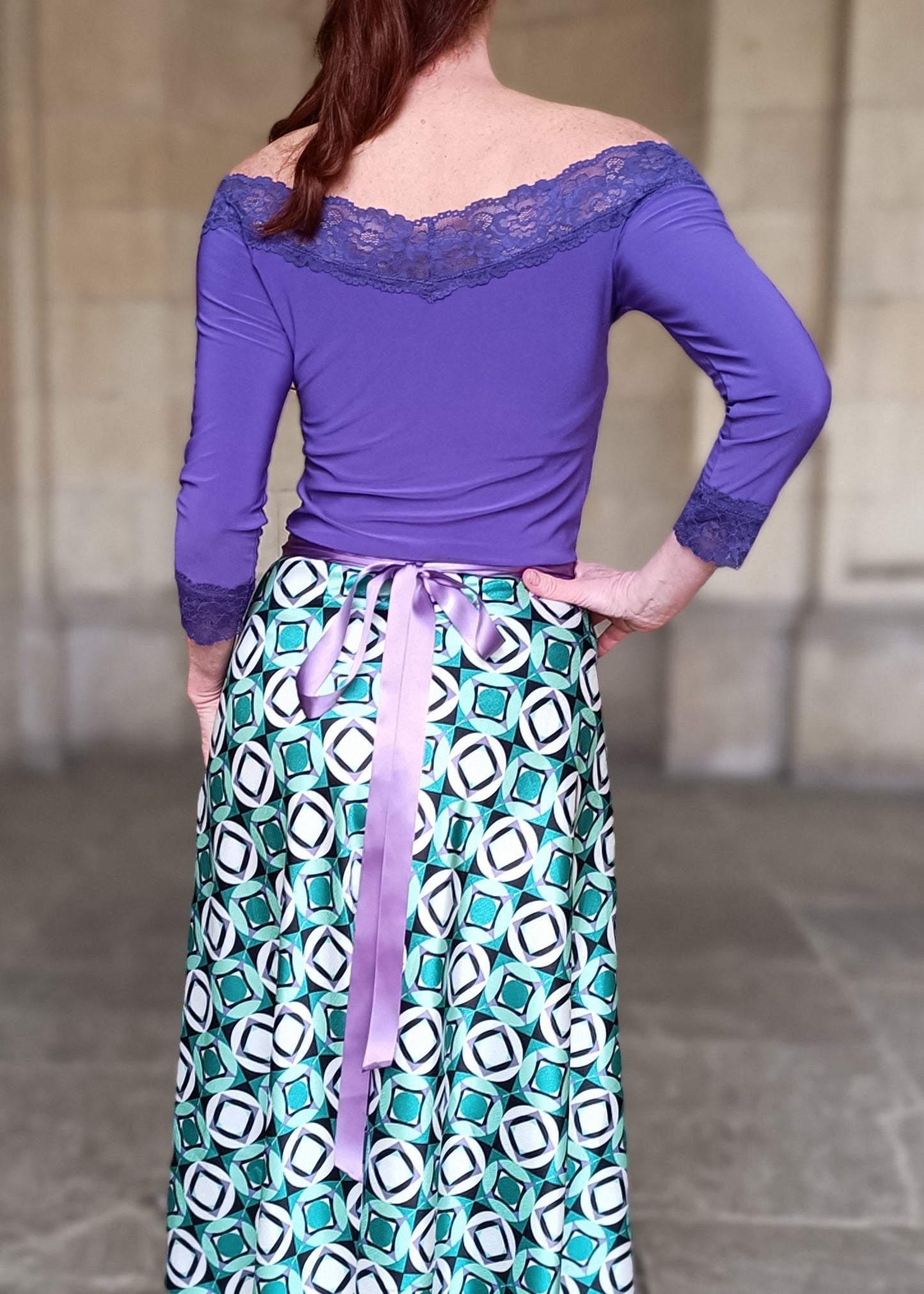 ORNELLA Tango top with lace