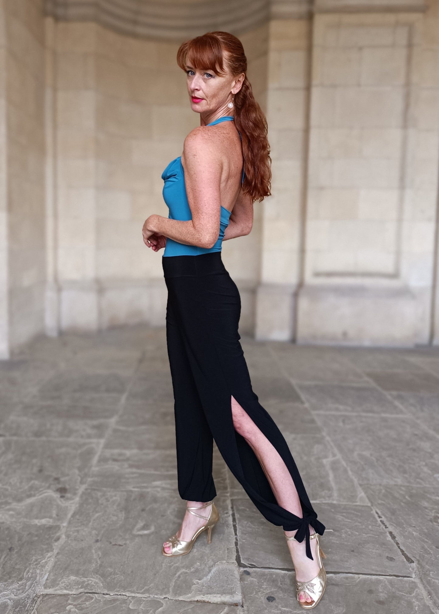 Tango Trousers with split and ties