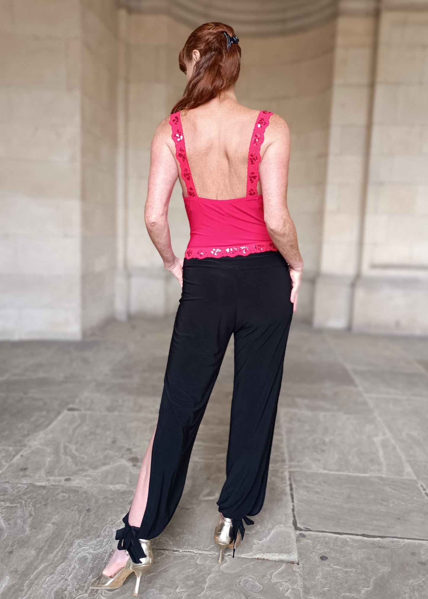 Tango Trousers with split and ties