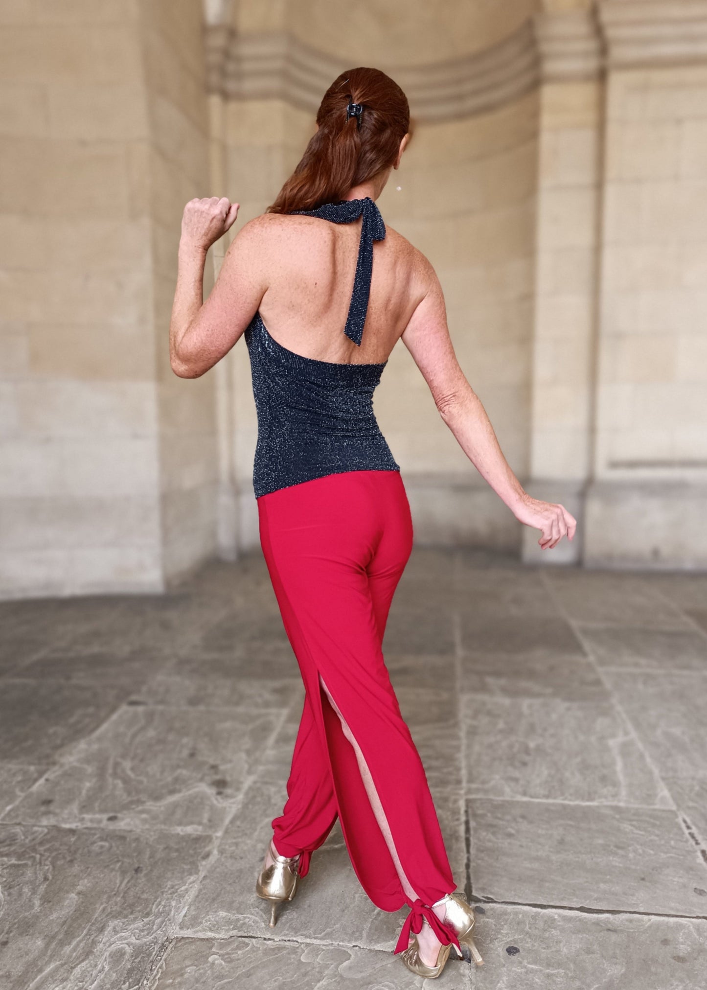 Tango Trousers with split and ties