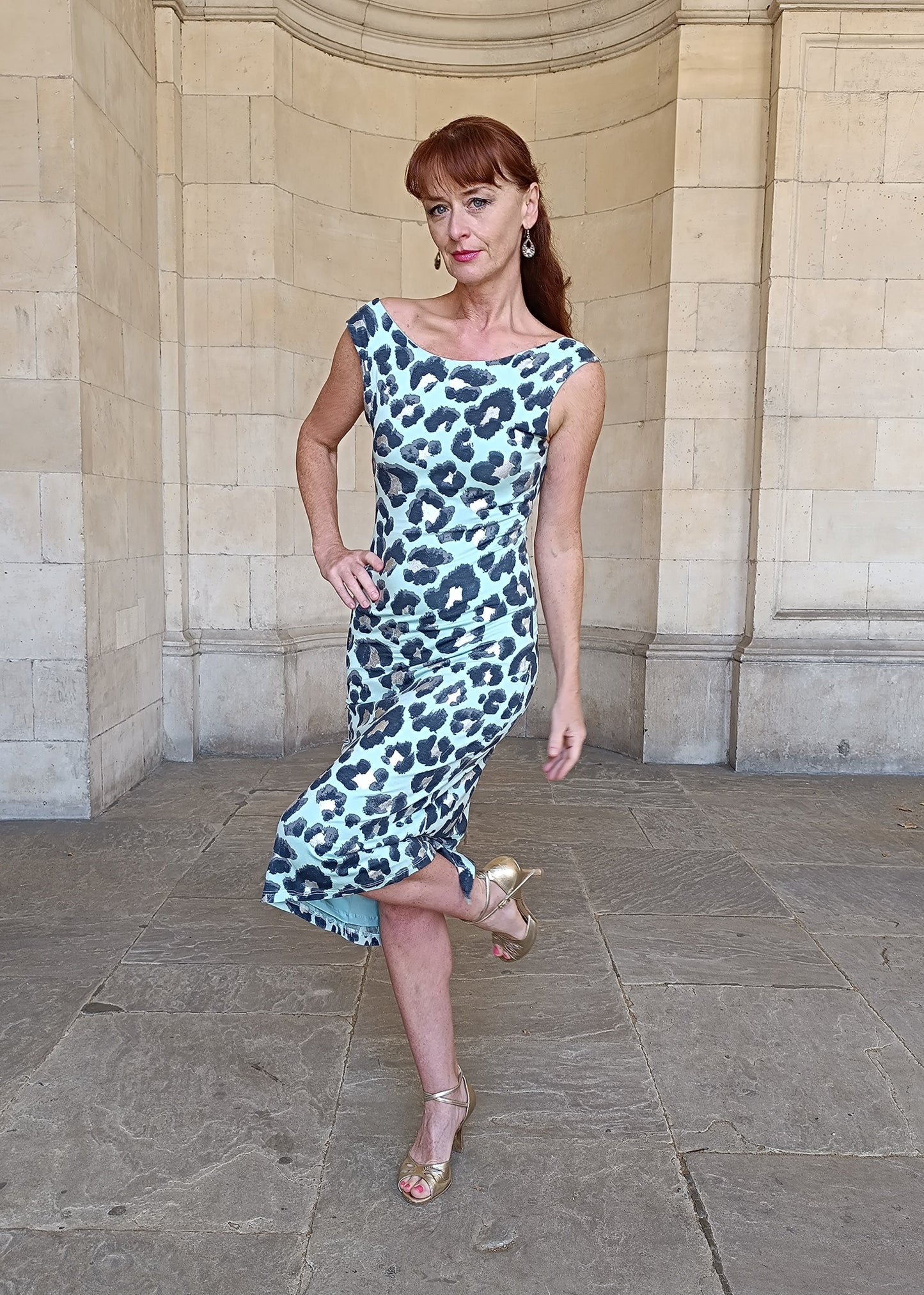 Leopard Slip Tango dress