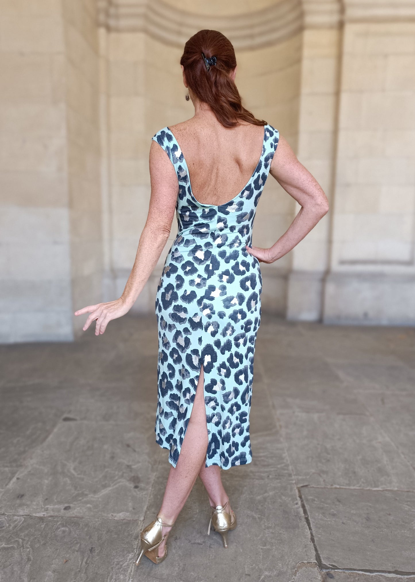 Leopard Slip Tango dress