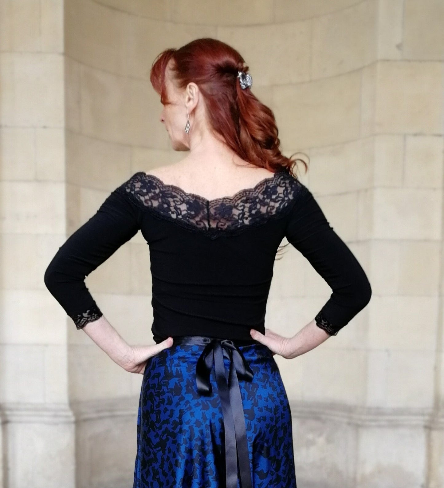 ORNELLA Tango top with lace