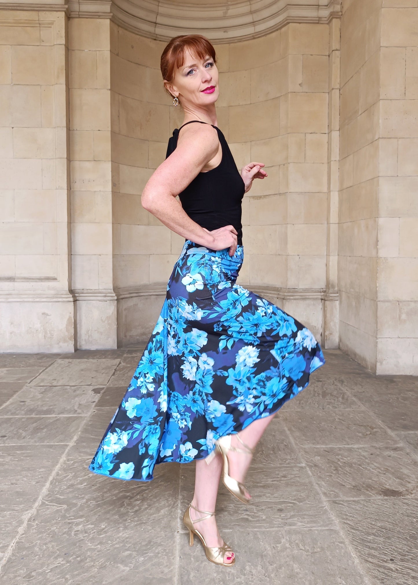 CHANTAL Tango fishtail skirt