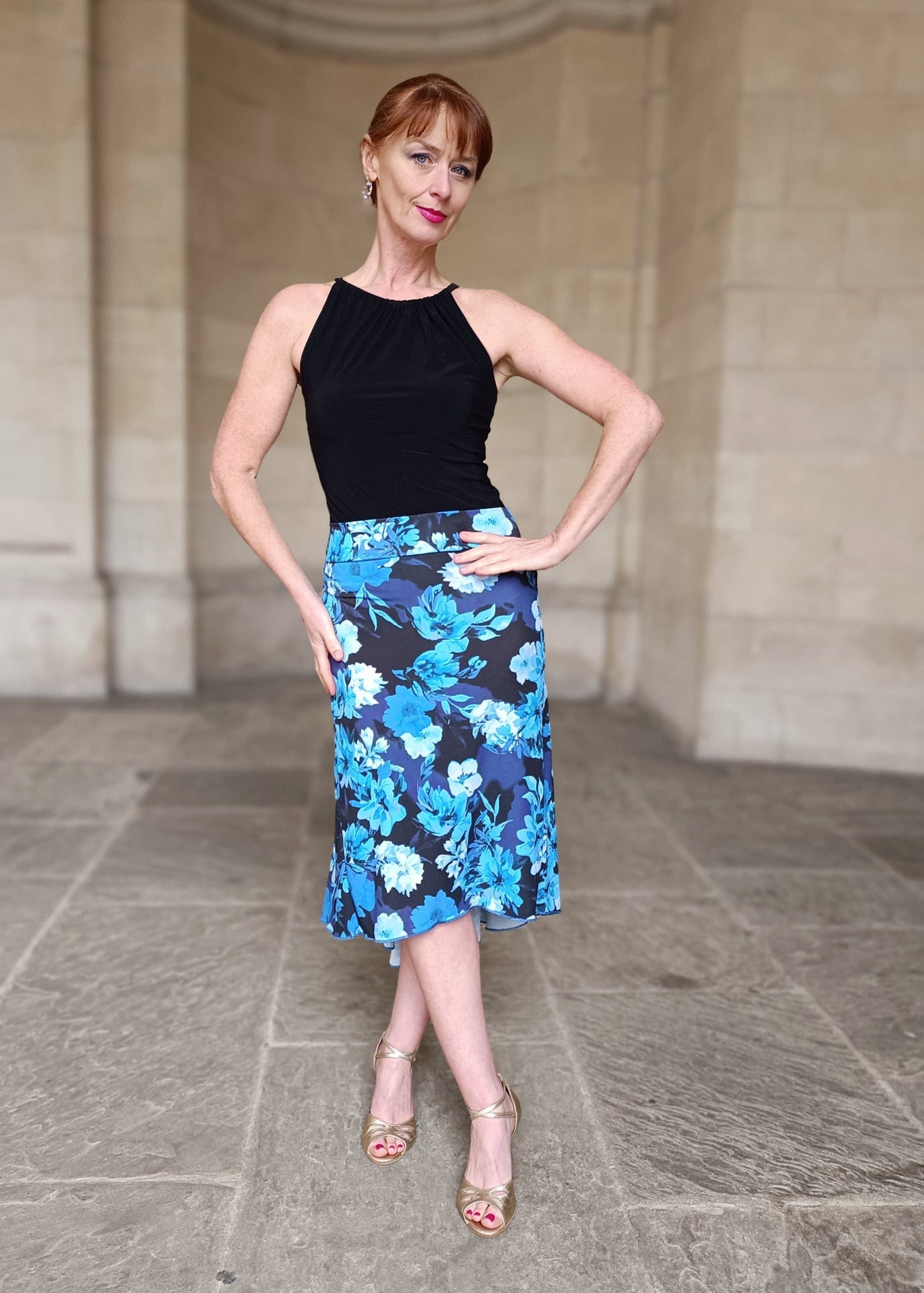 CHANTAL Tango fishtail skirt
