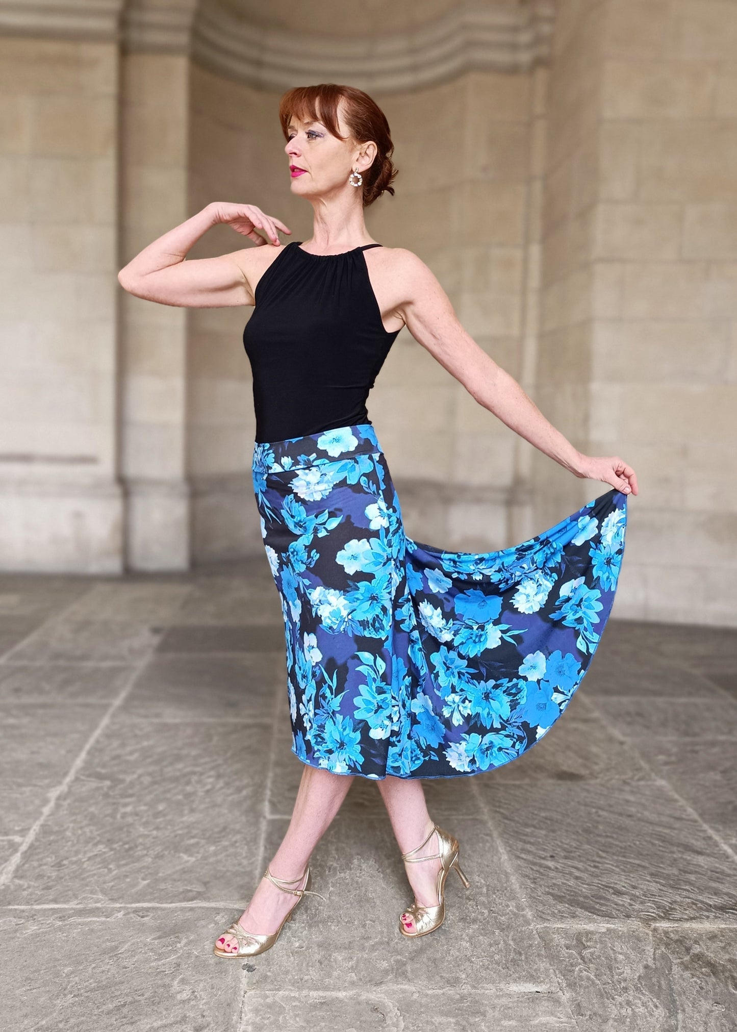 CHANTAL Tango fishtail skirt