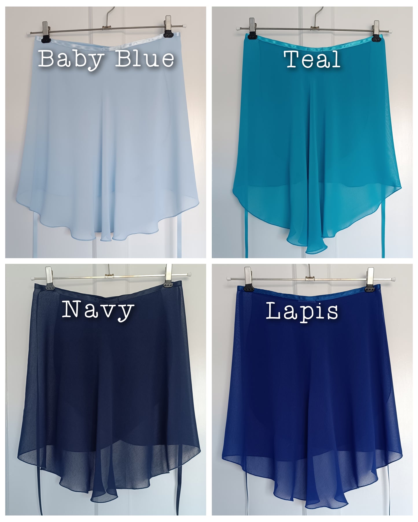 Ballet Skirt -  Blue Lagune