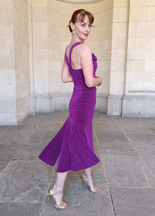 MADELINE Lurex dress