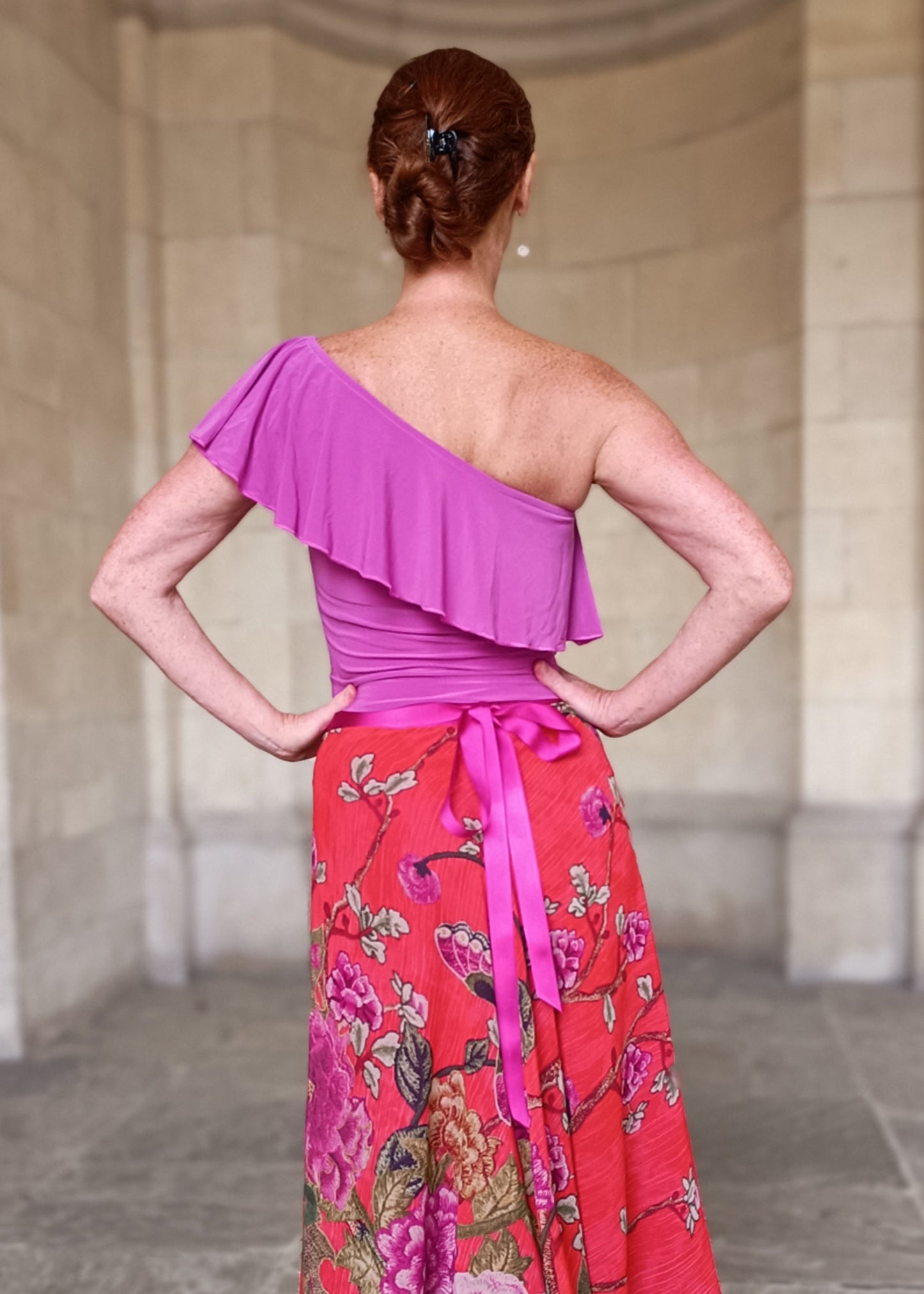 Rizzo One shoulder top