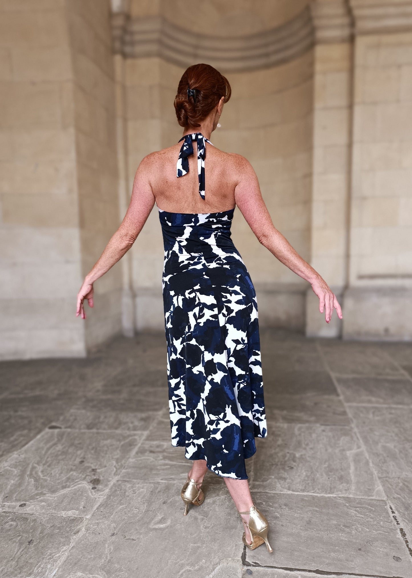 VESPER Tango halterneck dress