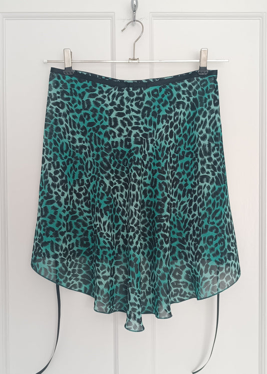 Ballet skirt: Green Animal