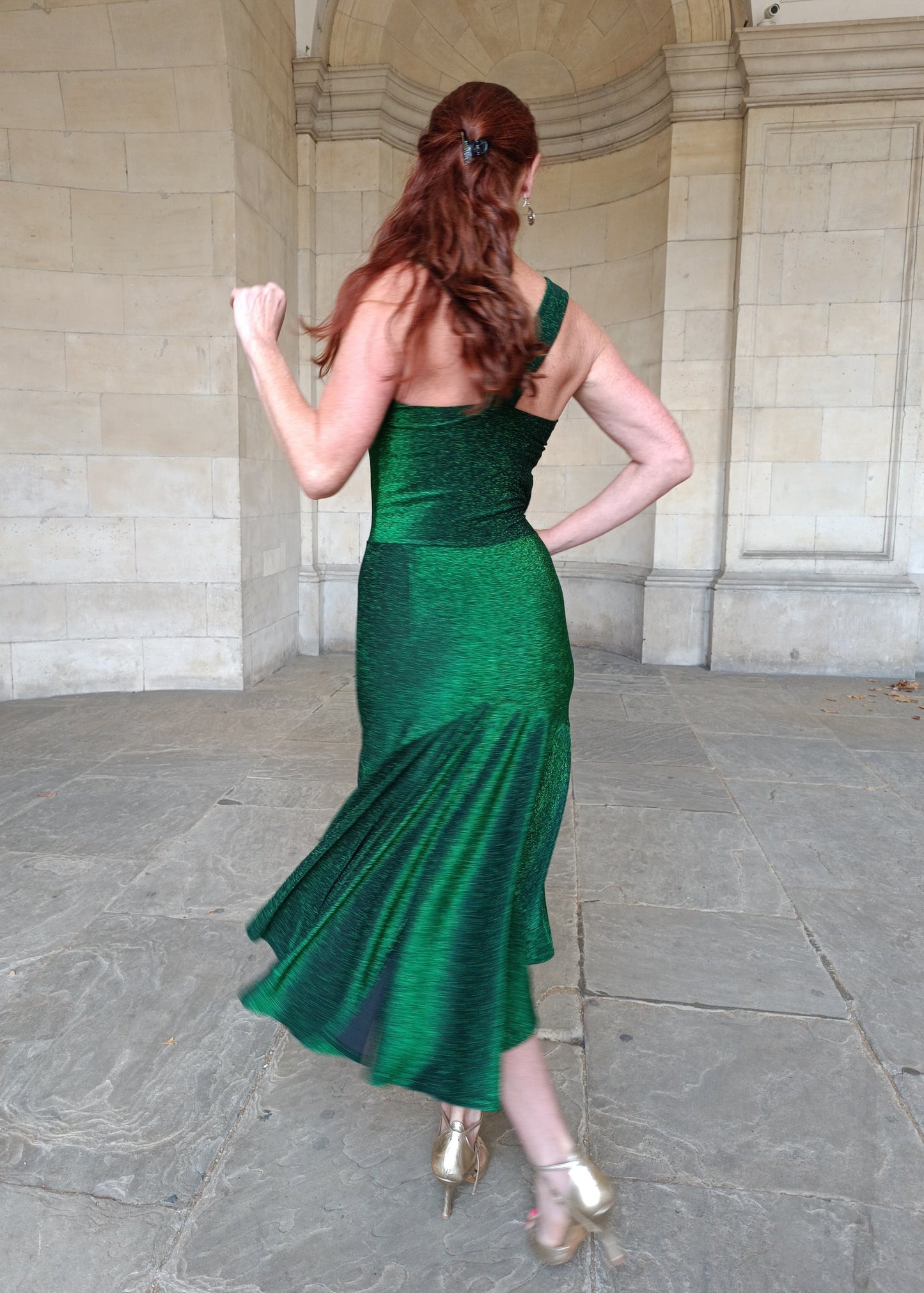 ROMINA  Lurex dress