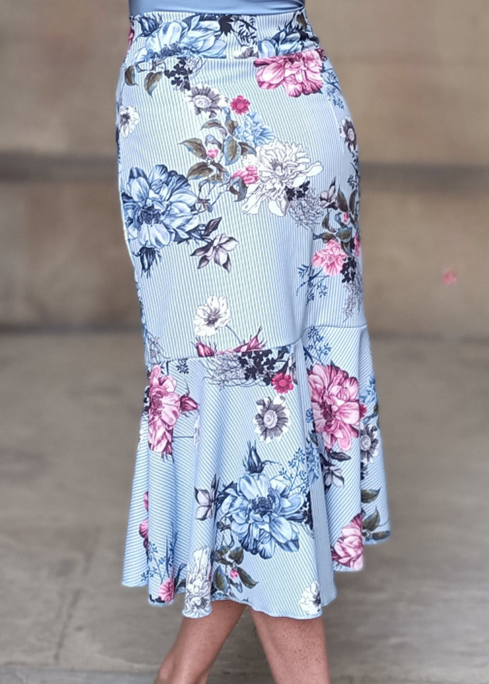 EVITA Tango frill skirt