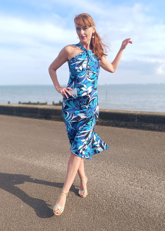 LEA Open back tango dress
