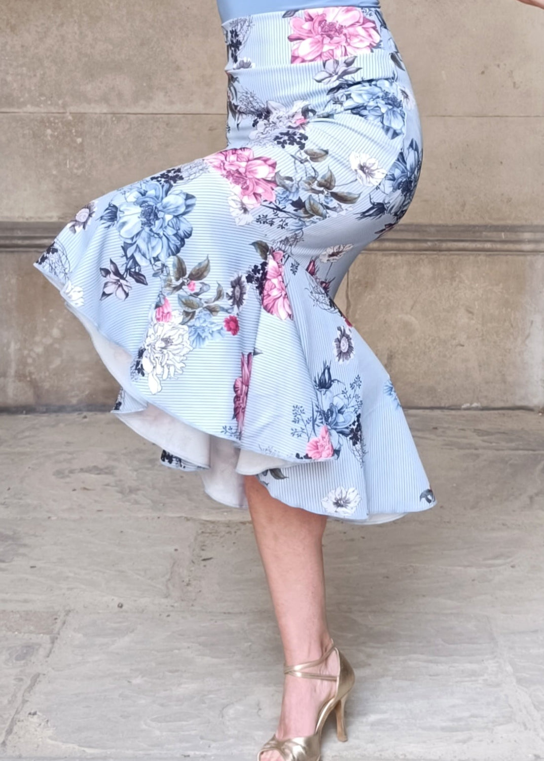 EVITA Tango frill skirt