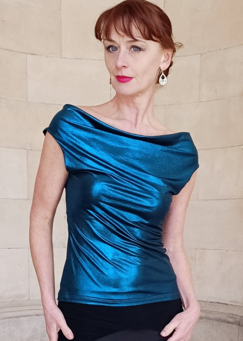 MARNI Metalic Cowl top