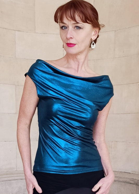 MARNI Metalic Cowl top