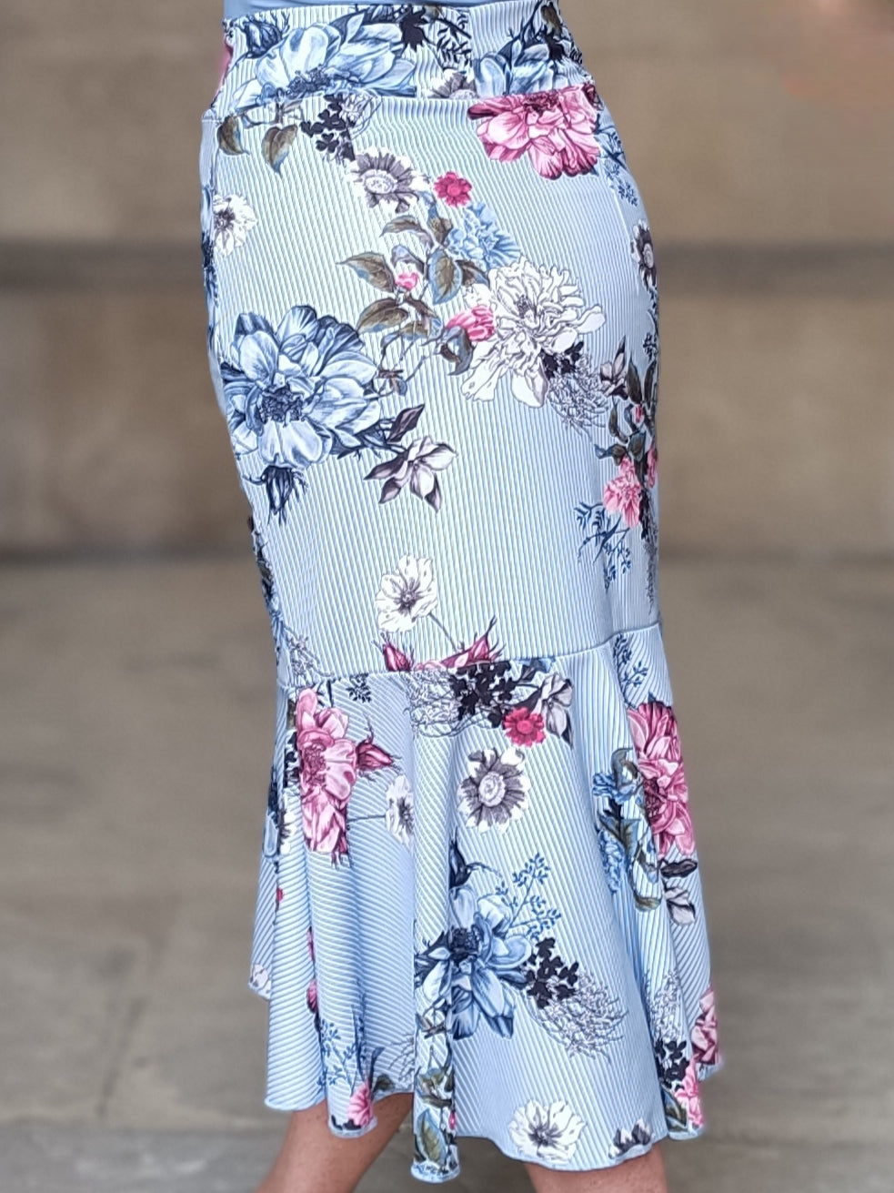 EVITA Tango frill skirt