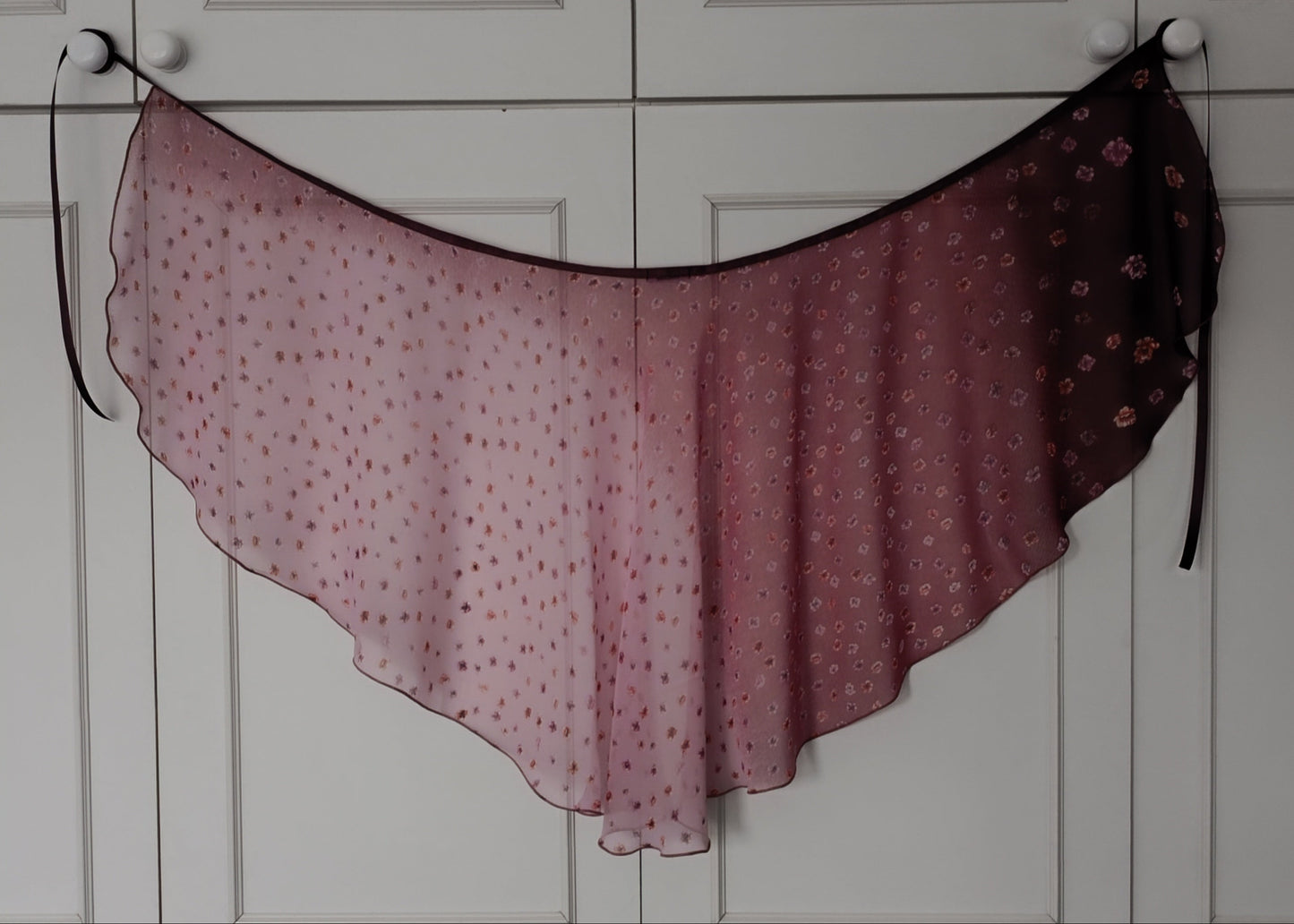 Ballet skirt: Pink Floral Tapestry